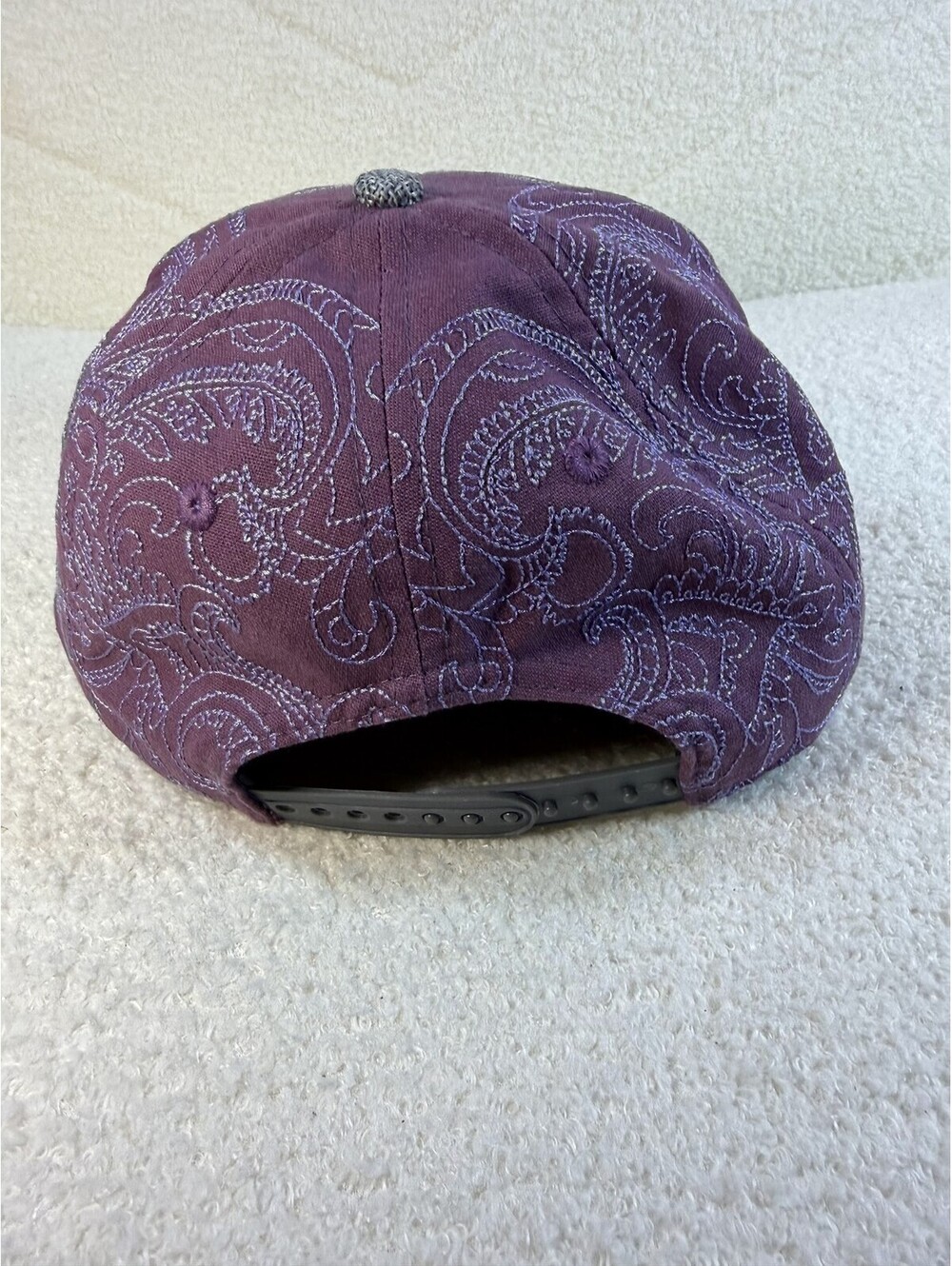 Grassroots California Randal Roberts Mandala Snapback Cap Hat Purple S/M Ltd Ed - Picture 5 of 8